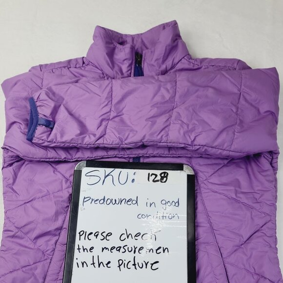 The North Face Girl Purple Lightweight Quilt Winter Puffer Jacket Size XL - Picture 8 of 8